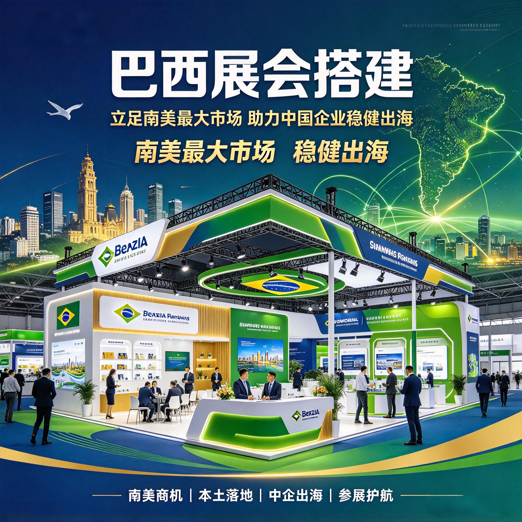 巴西展会搭建:立足南美市场 助力中国企业稳健出海